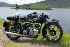 JANSEN Willi, Brough Superior 1150, Bauj. 1933