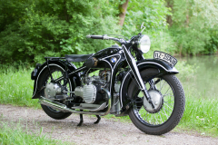Tausch Maria, BMW R12, Bj. 1939