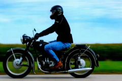 Hollinger Jonas, BMW R 25-3, Bj. 1955